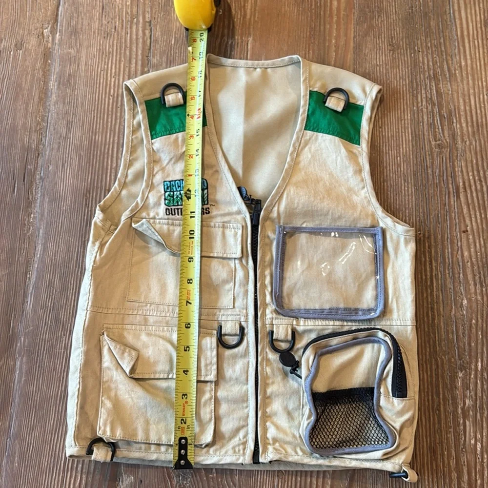 Kids Backyard Safari Outfitters Dress Up Vest - see measurements in pics